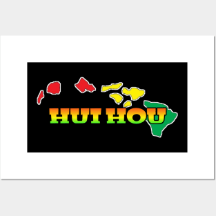 Hawaii Hawaiian t-shirt designs Posters and Art